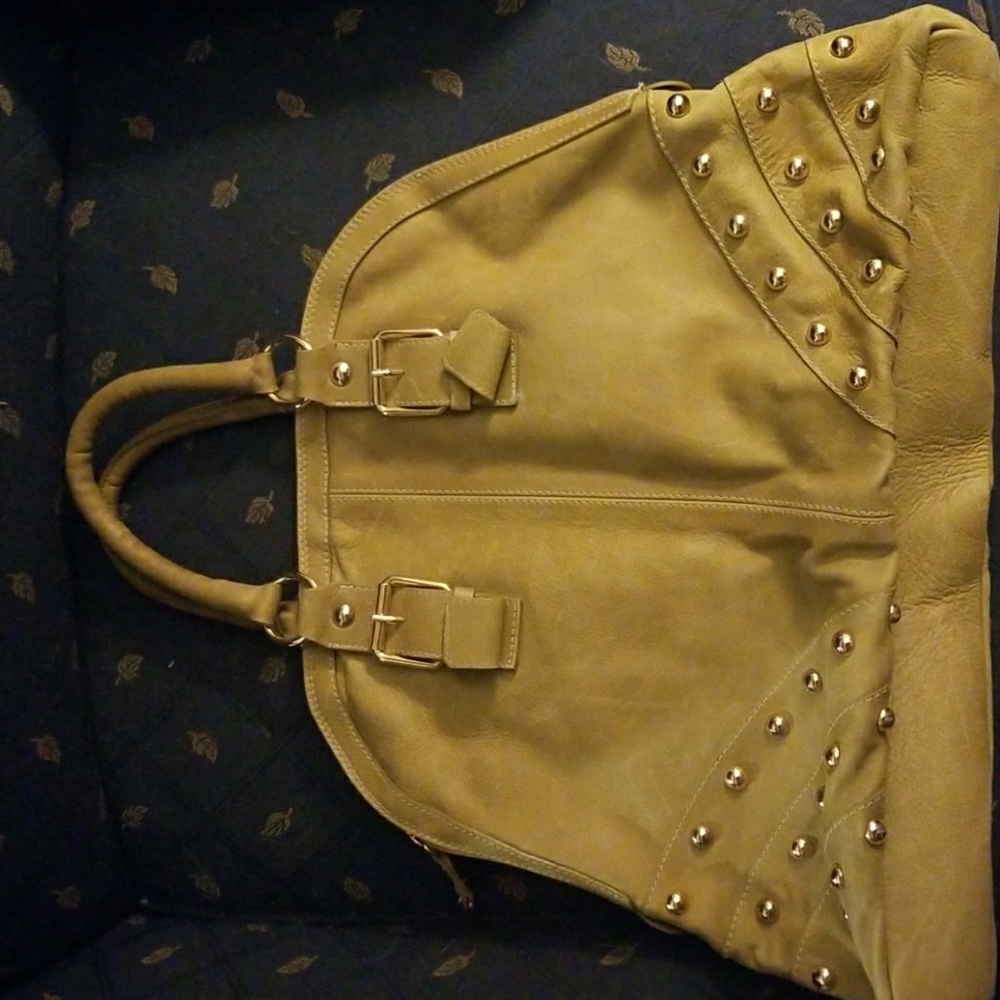 Leather pocket book made in Italy.